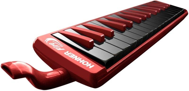 Hohner 9432/32 Melodica Fire 32 Red Black