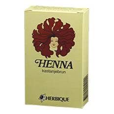 Henna pulver kastanjebrun 125g Herbique