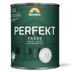 Akrylatfärg Beckers Perfekt Fasad 2 Utevit 1L