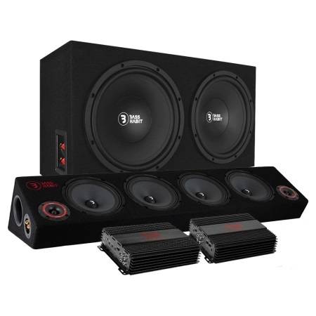 Bass Habit PL212 raggarpaket med SPL84 och slutsteg
