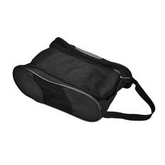 Portable Breathable Golf Shoes Bag Case Pocket Pouch Storage Sports Accessory(Black)