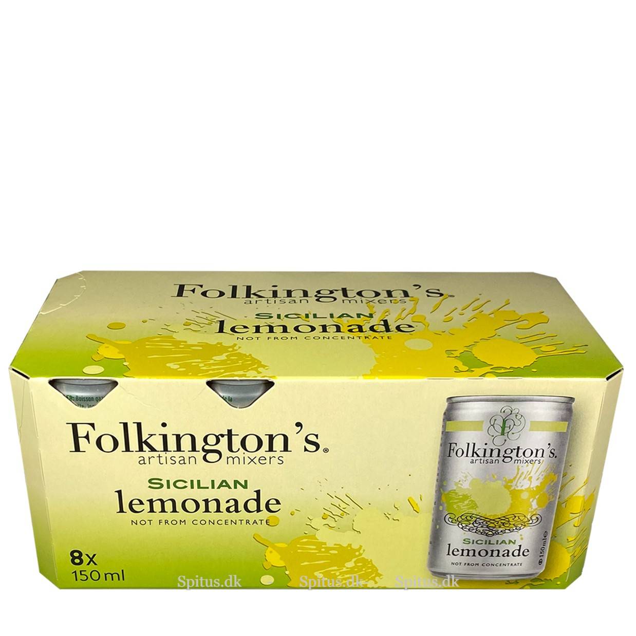 Folkington's Sicilian Lemonade, Fridgepack 8 stk..