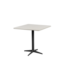 Cane-Line - Cafebordsunderrede - Drop - Lava Grey/bordsskiva 72X72 cm - Drop, Go - Sand - Småbord & Sidobord utomhus - Beige