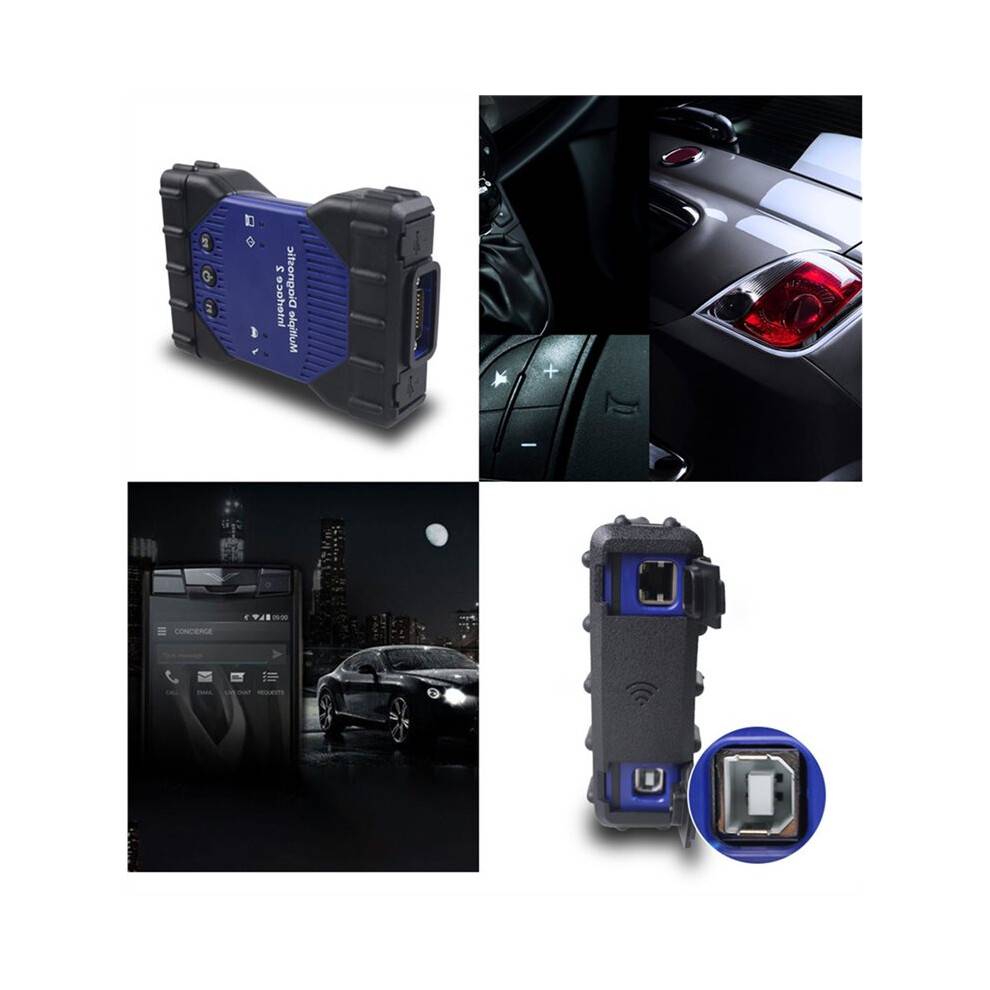 Multiple Diagnostic Interface USB HDD Software OBD 2 for O-L Scanner MDI 1 Car Diagnostic Tools FORGDS2 Tech2Win