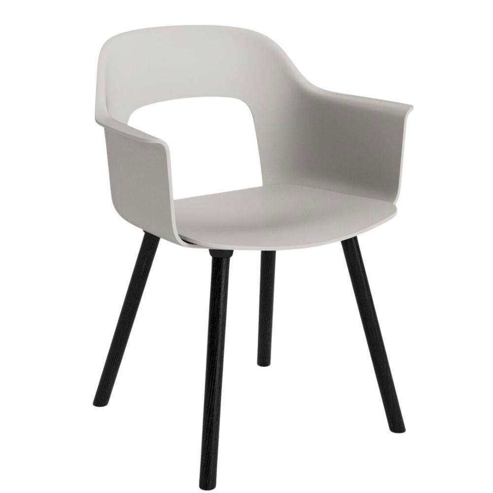 HAY Layout Armchair 221 (Black) Spisebordsstol Sky Grey