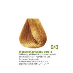 Keratin Color Zero Ammonia hårfärg guld 100 ml - 6/3 Mörkblond guld