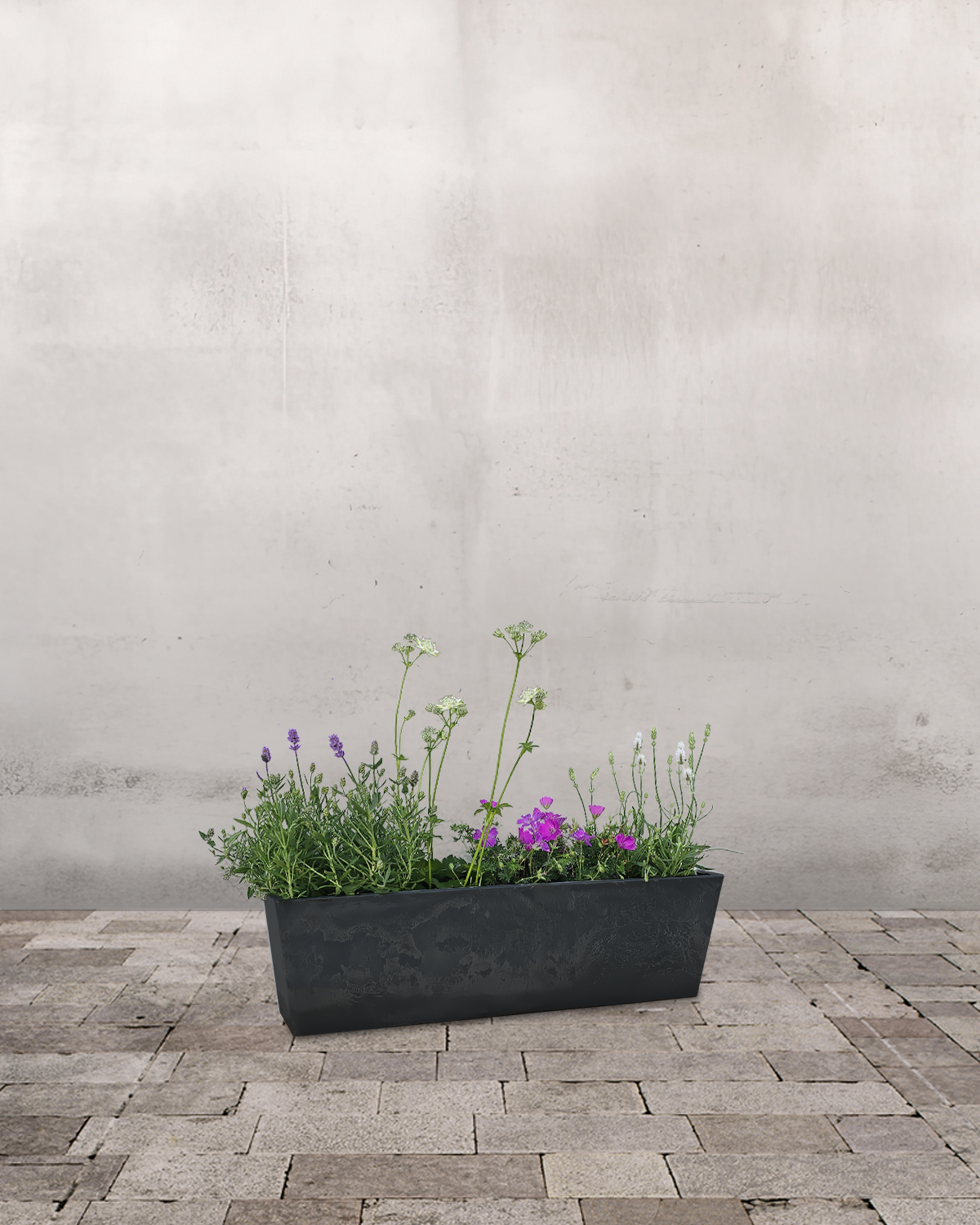 Bi-venlig Altankasse - Sort / 55 cm / Uden ophæng