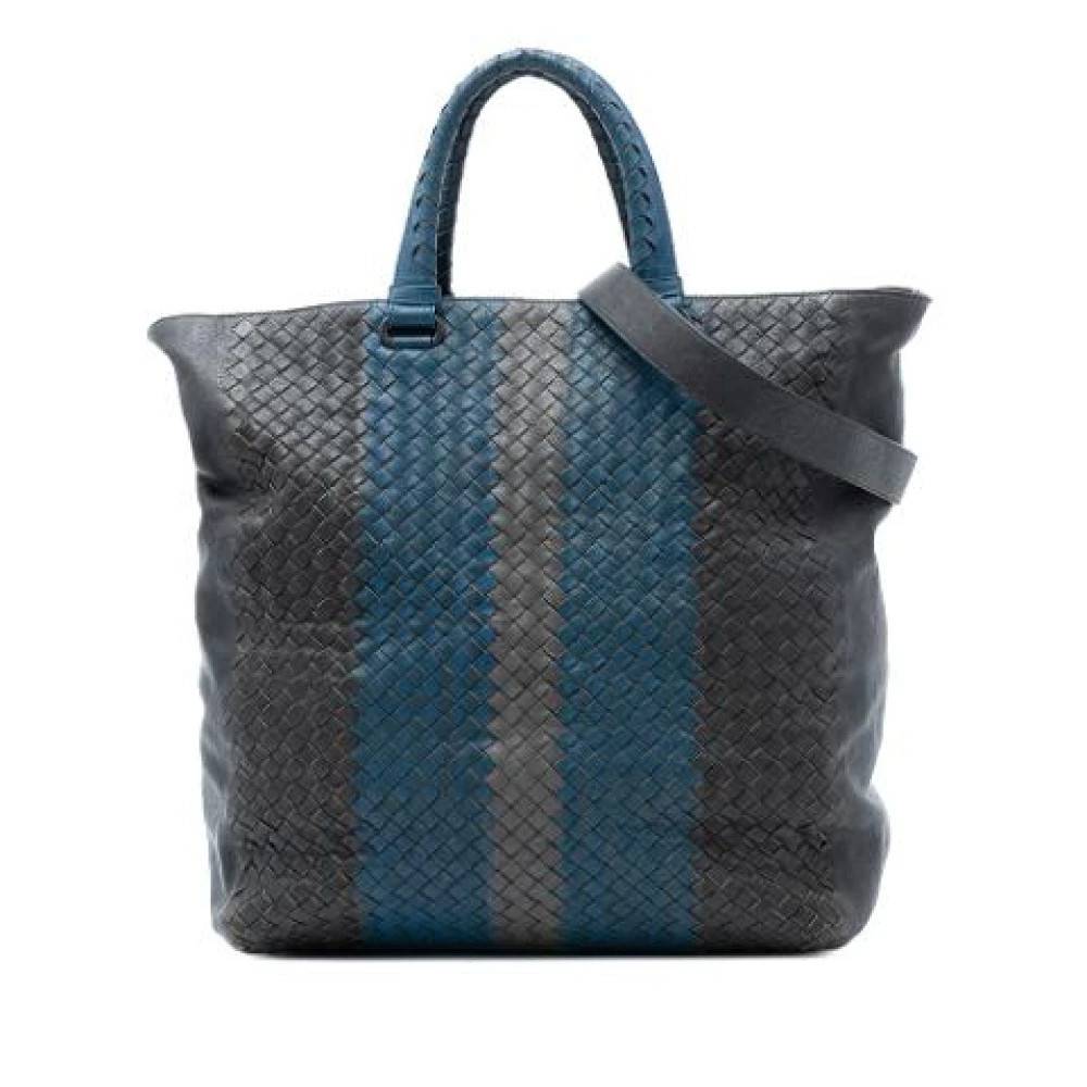 Bottega Veneta Vintage Pre-owned Leather Tote - Vintage - Dame - Flerfarvet - ONE SIZE - Læder