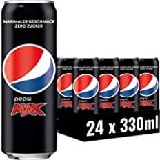 Pepsi Zero 340045032 Läskedryck, 330 ml x 24 stycken