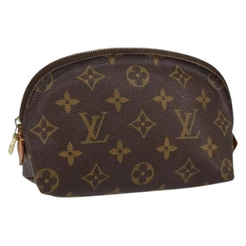 Louis Vuitton Vintage Pre-owned Canvas Clutch - Vintage - Dame - Brun - ONE SIZE -