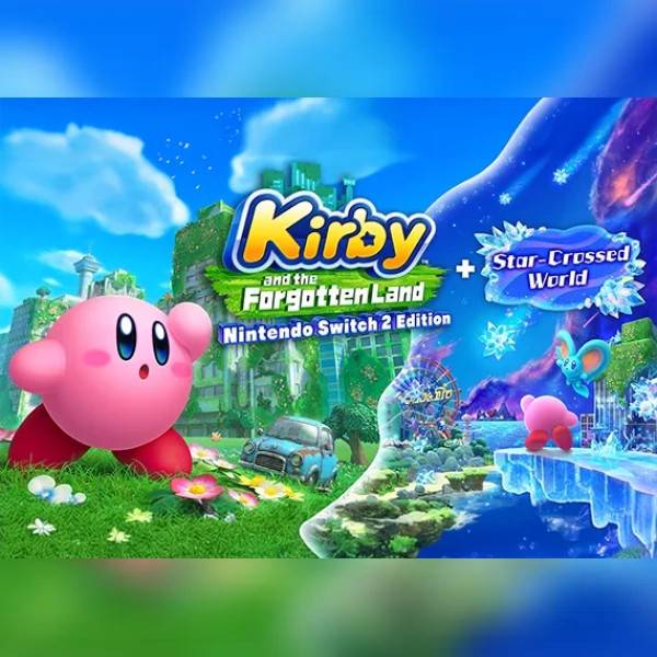 Kirby and the Forgotten Land + Star-Crossed World – Nintendo Switch 2 Edition UPGRADE PACK (DLC) (Nintendo Switch 2) Nintendo Key - EU