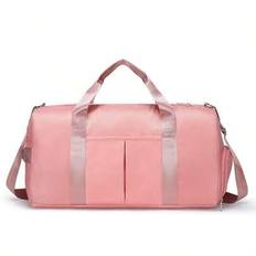 1PC Sports Fitness Bag For Women, Wet And Dry Separation, Swimming Training Bag, Short-Distance Travel Luggage Bag, Handbag, Men&#39;s Bag, Shoulder Trave - Multicolor - Pink,Blue,Black,Grey,Green,Army Green,Beige,Light Purple,Dark Purple,Rose Red,Ice Blue