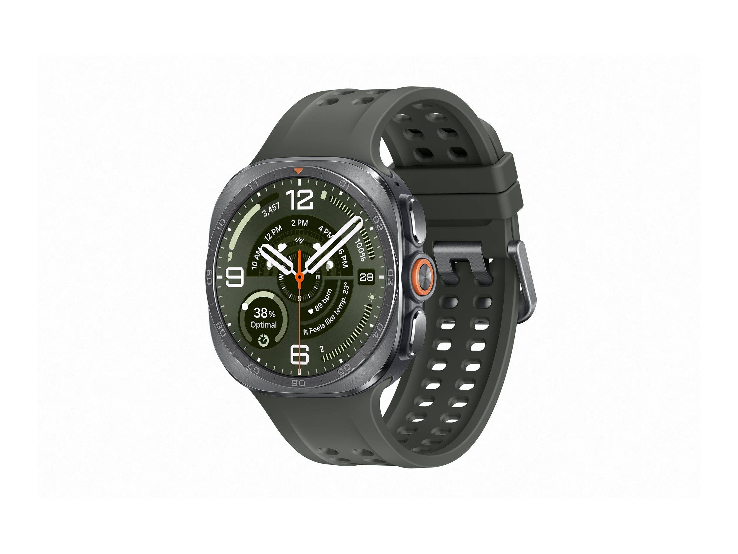 Samsung Galaxy Watch Ultra2 47 mm Grøn Sølv SmartWatch