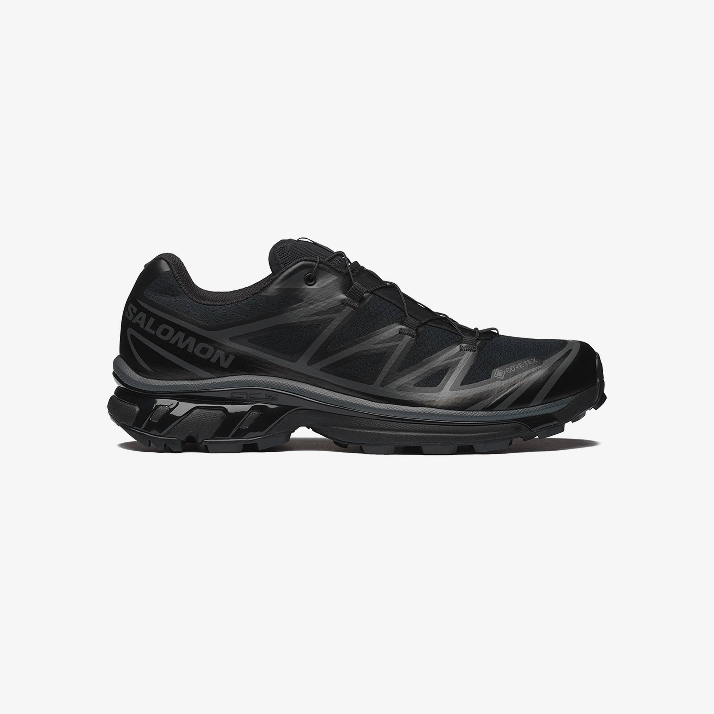 SALOMON XT-6 GTX - Black / Black / Asphalt - unisex - 12.5 - Asphalt - 47 ⅓