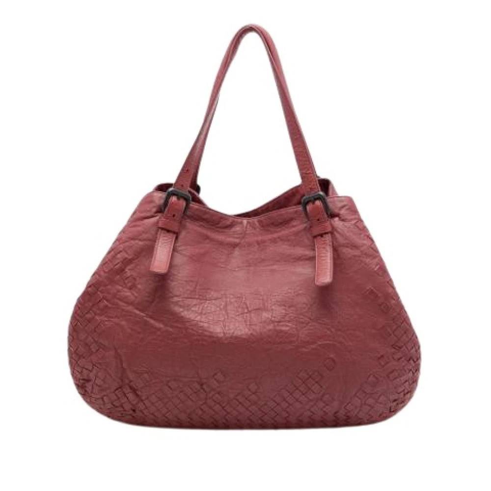 Bottega Veneta Vintage Pre-owned Laeder totes - Vintage - Dame - Rød - ONE SIZE -