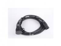 (ComputerSalg) Evaka EV Charging Cable Type 2-Type 2, 22 kW, 32 A, 5 x 6 mm2, 1 x 0.5 mm2, 5 m | ITGAM3871 | Juodas