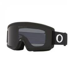 OAKLEY TARGET LINE S SNOW GOGGLES MATTE BLACK/DARK GREY LENS