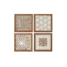 Modern Vit Naturlig Heminredning Måleri - ESPRIT 22 x 2 x 22 cm