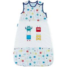 Grobag Baby Sleeping Bag Size 0-6 Months - 2.5 Tog Space Bugs Design 100% Cotton Side Zip Opening Sleep Sack