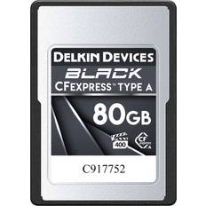 Delkin Black Cfexpress Card Vpg400 Type A R880/w730 80gb