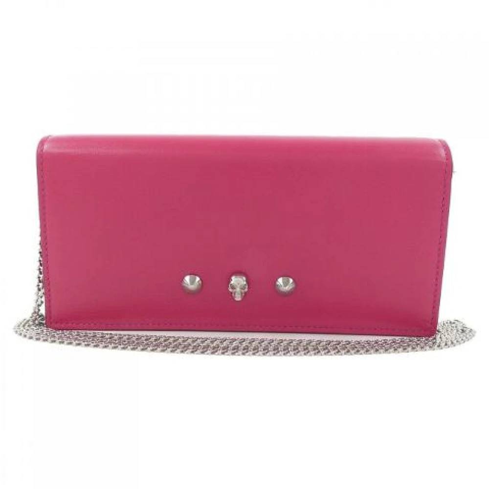 Alexander McQueen Pre-owned Pre-owned Læder Clutch - Vintage - Dame - Lyserød - ONE SIZE - Læder