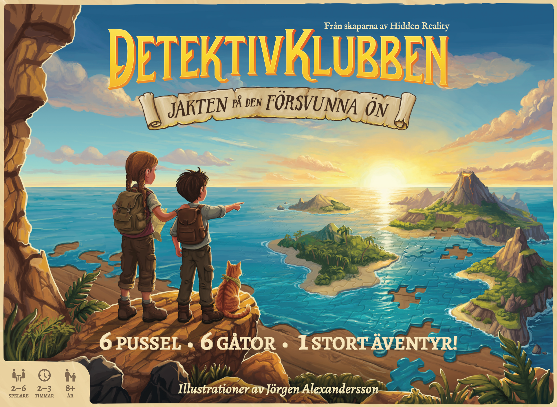 Detektivklubben - Jakten på den försvunna ön