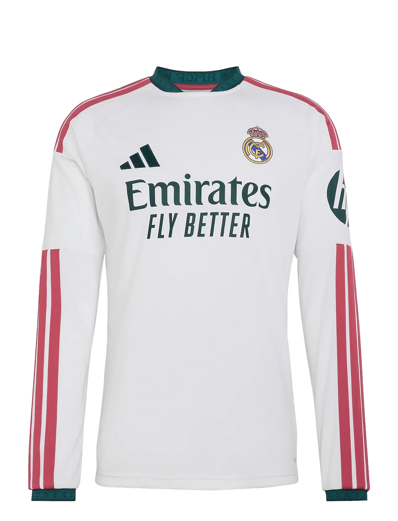 adidas Performance Real Madrid Home Jersey Long-Sleeved - White - S