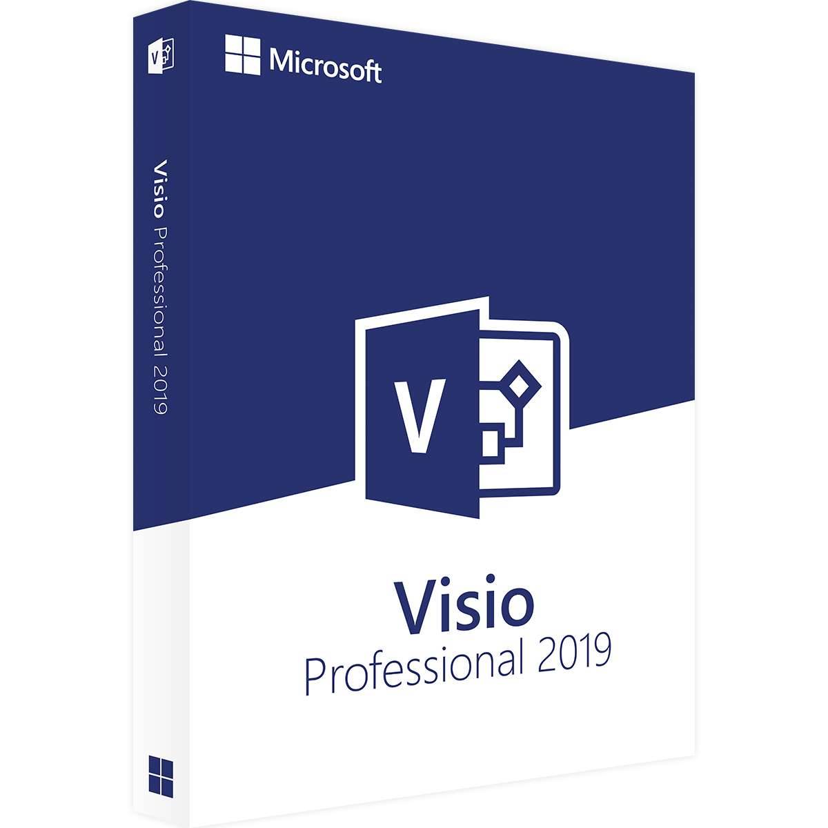 Microsoft Visio Professional 2019 | Bind | Windows | 1 PC