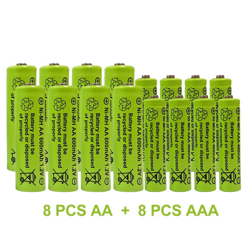 Aa-aaa Rechargeable Battery 1.2v Ni-mh Universal Multifunctional Rechargeable Battery