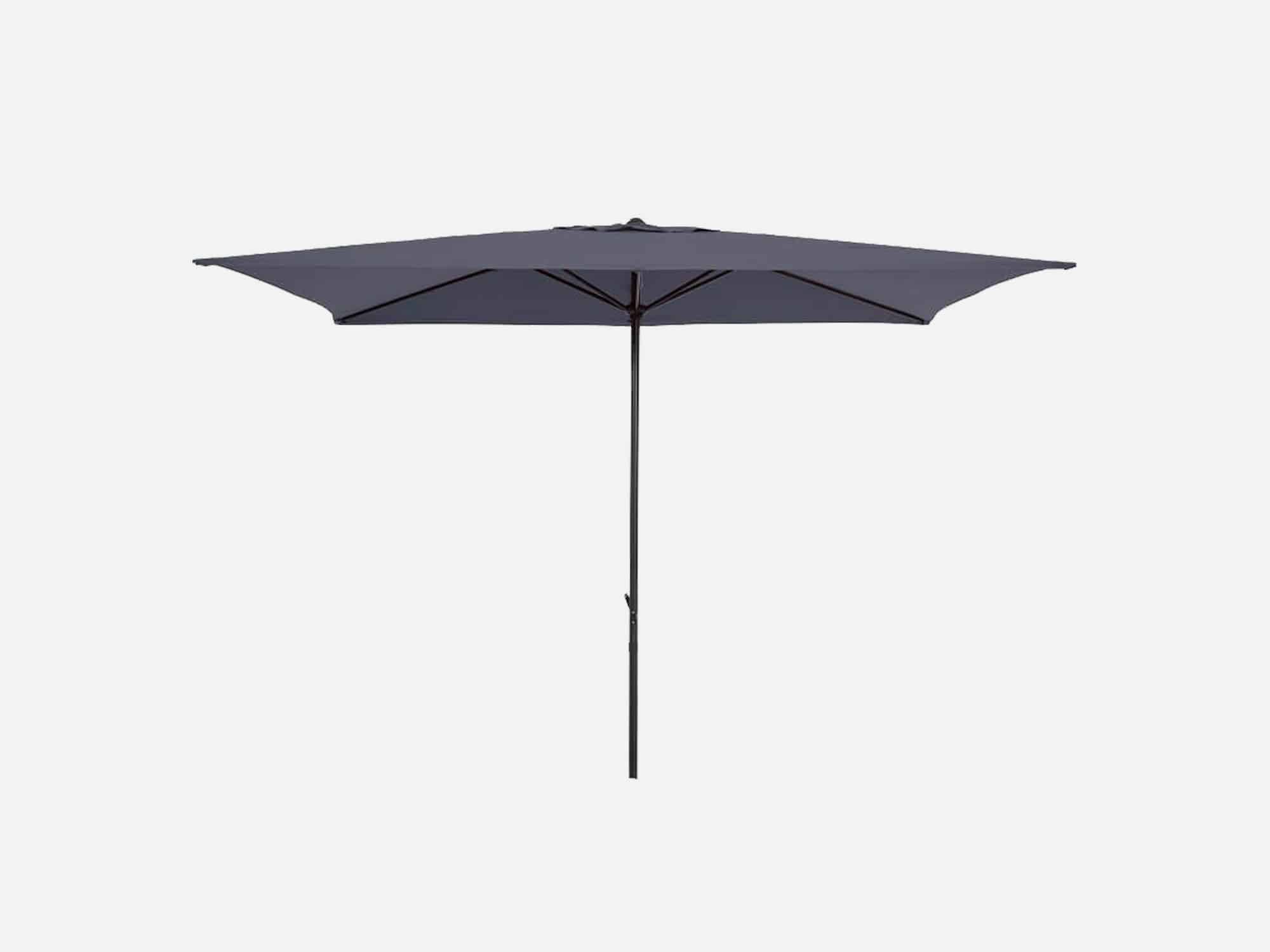 Haveparasol 3x2 meter Sort Riva
