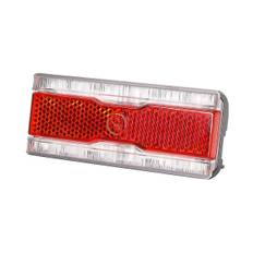 Cykel Dynamo Baglygte Med Parkeringslys Ac 6v 0.5w Led Cykel Baglygte Passer Til 50mm Monteringshul Cykel