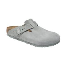 Birkenstock Boston Leve Pure Sage Kvinde Pure Sage Flade Sandaler Str 38 - hos Magasin