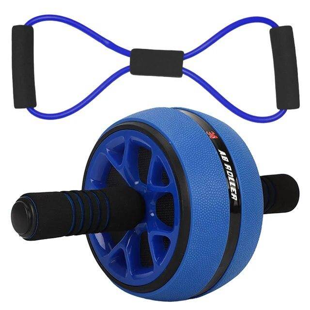 Abdominal Roller Träningshjul Träningsutrustning Mute Roller För armar Rygg Mage Core Trainer Kroppsform Träningstillbehör