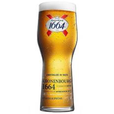 Kronenbourg 1664 pint ølglas