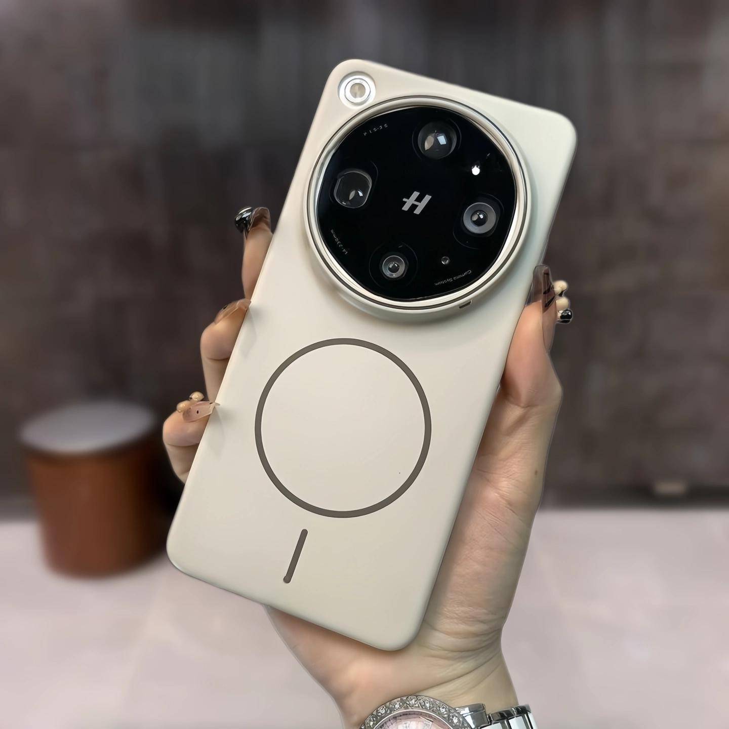 För OPPO Find X9 Ultra Fodral Mode Matt PC Magnetiskt Bekväm Känsla Stötsäker Anti-fall Skydd för OPPO Find X9 Ultra Skal violett