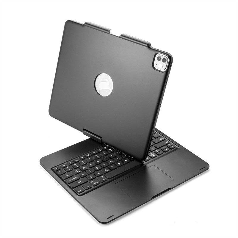 12.9 Inch Wireless Backlit Touch Rotary Bluetooth Keyboard - Black / Ipad pro 12.9inch