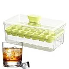 Ice Cube Maker, Ice Cube Mould,Frys iskubframställningsform - Ice Cube Maker bricka för frys, Cocktail Ice Cube formar för cocktail, dryck, whisky