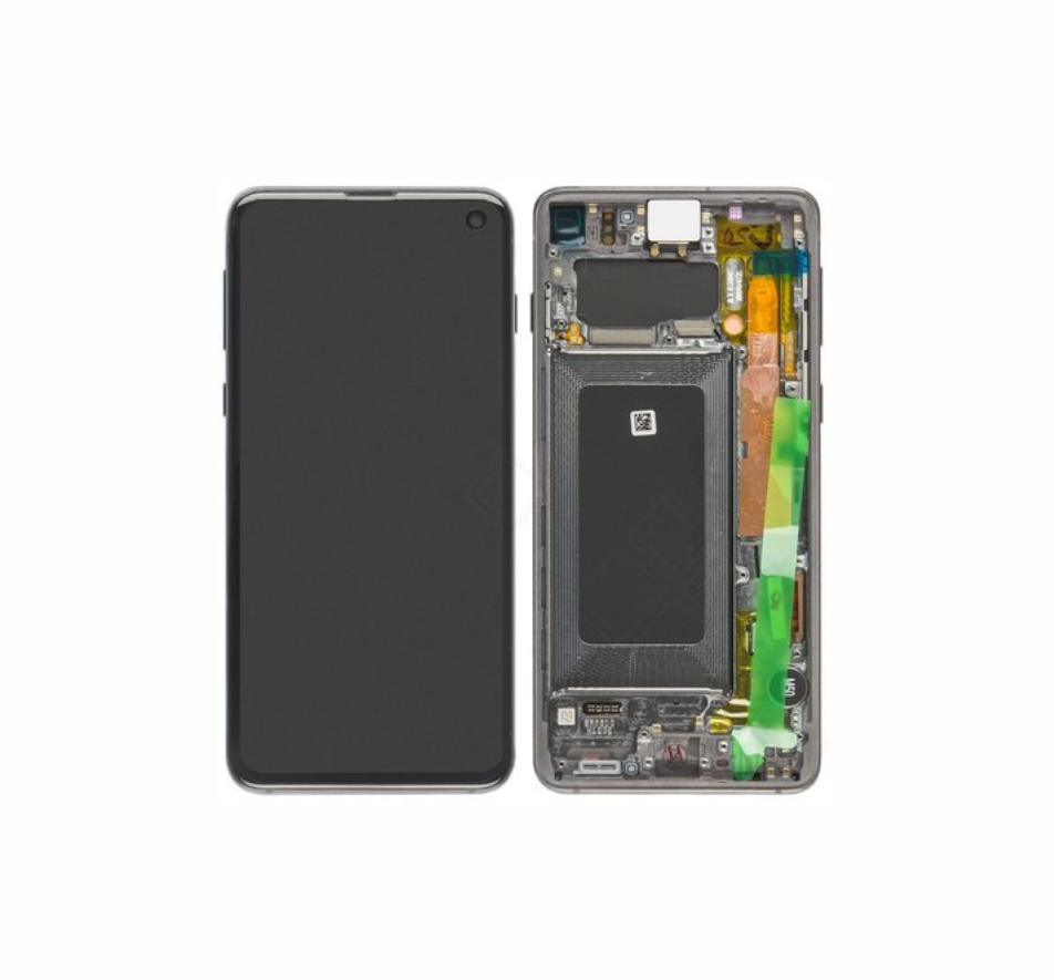 Samsung Galaxy S10 Skärm med LCD Display - Svart
