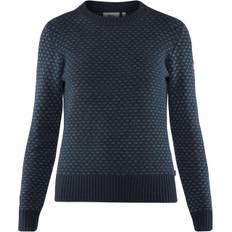 Fjällräven Övik Nordic Sweater Dame Navy M