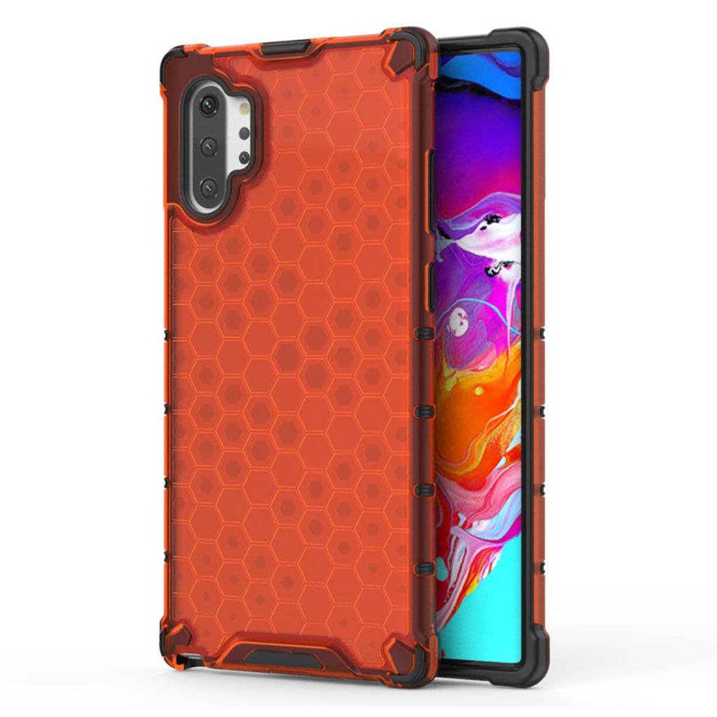 Bofink Honeycomb Samsung Galaxy Note 10 Plus skal - Röd