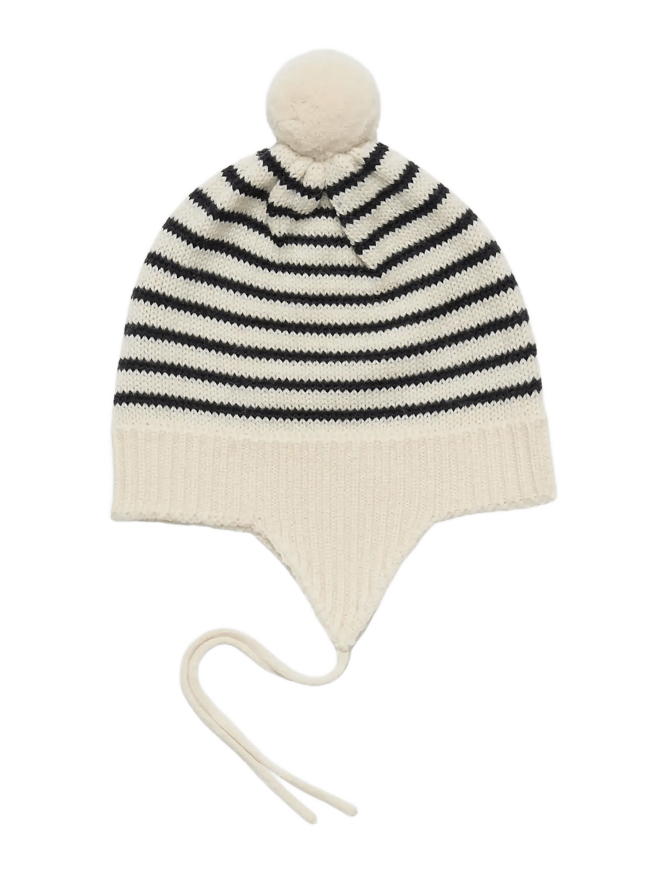 FUB Baby Pompom Hat | Cream | 62/68
