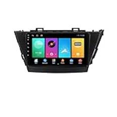 Android 12 2 Din Bilradio navigator för Toyota Prius Plus V Alpha LHD RHD 2012-2017,9 tums Touch Display bilradio med Wireless Carplay Android Car med FM AM Radio DAB+ RDS DSP BT 5.0 SWC DVR OBD 2(LHD