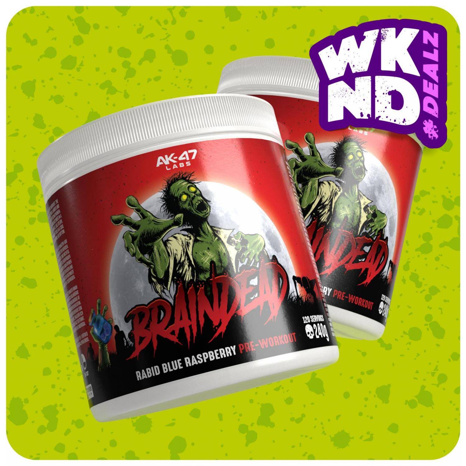 A₭-47 LABS BRAINDEAD PRE-WORKOUT - BUY 1 GET 1 FREE