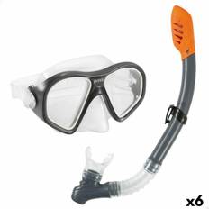 Snorkel och cyklop Intex Reef Rider Blå