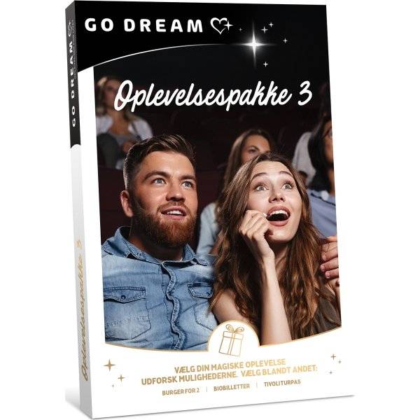 GO DREAM - Oplevelsespakke 3