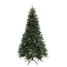 Kunstigt juletræ med stål fod, gran, 220 cm