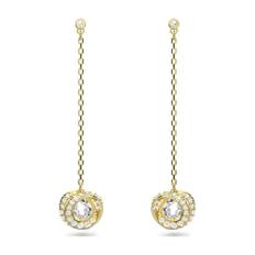 Swarovski, Accessories , Dame, Gul, ONE SIZE, Uld, Swarovski Øreringe