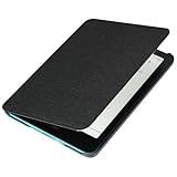 ZhaoCo Fodral för 7" Kindle Paperwhite 2024, kindle colorsoft signature 2024 och Kindle Paperwhite Signature 2024 E-Reader, Slim PU Leather Smart Protective Cover - F Svart