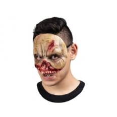 Undead latex halvmaske