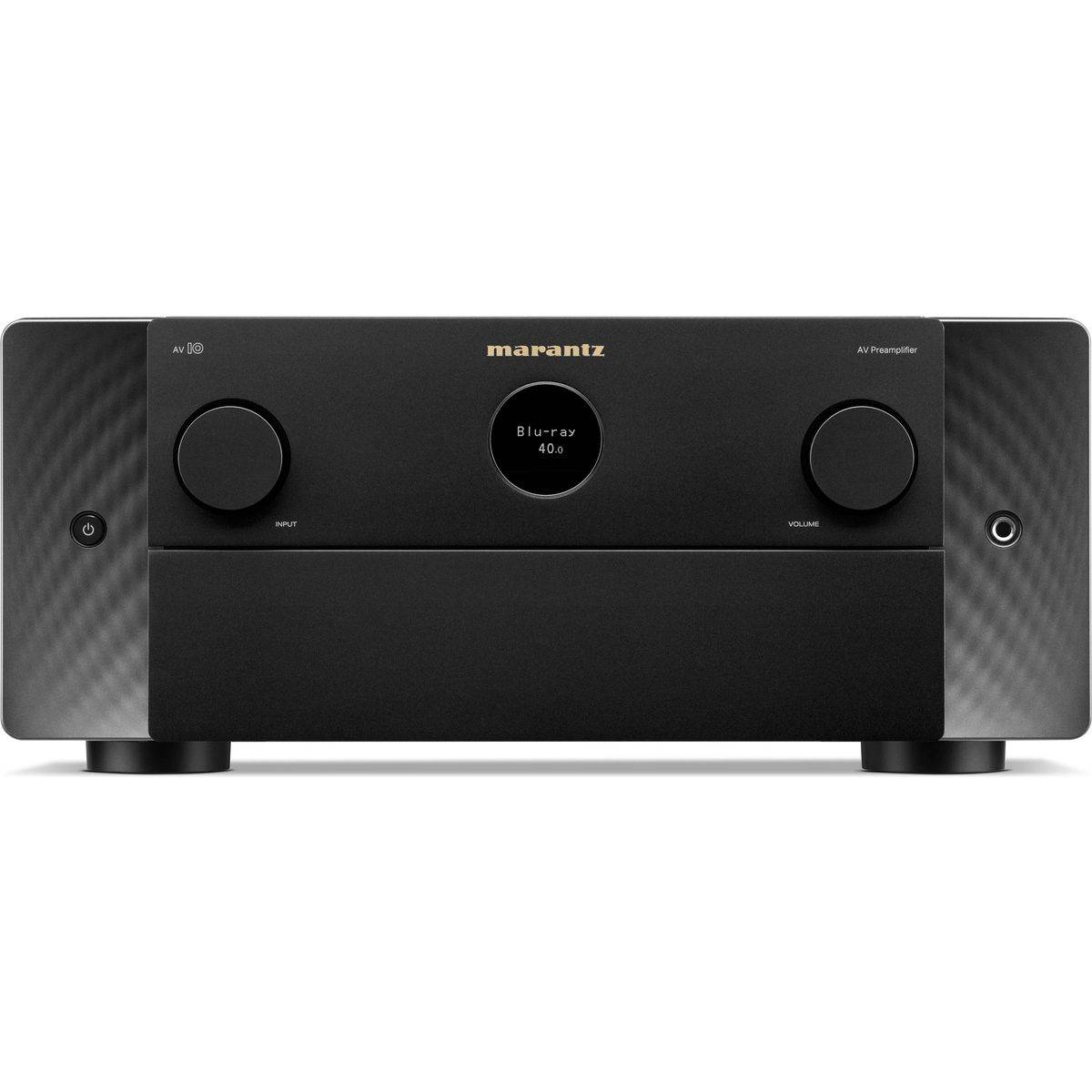 Marantz AV 10 - Hemmabioförförstärkare eller audio-videoprocessor, DTS-HD Master Audio, DTS:X, IMAX Enhanced, Dolby TrueHD, Dolby Atmos, Auro 3D, 15,4